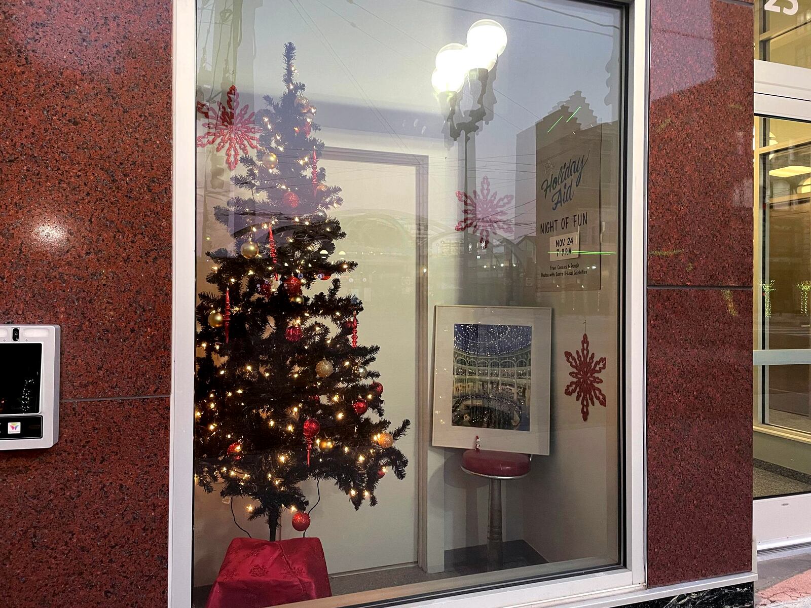 The Dayton Arcade, competitor in the downtown Dayton Whimsical Windows contest in 2022