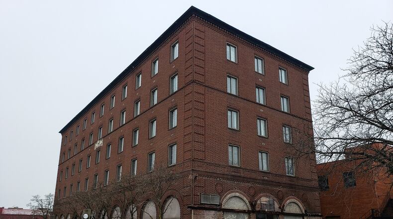 The Sonshine Building and adjacent Manchester Inn hotel will be the subject of mediation in Butler County Common Pleas Court between the city of Middletown and Illinois developer William Grau over ownership of the buildings. City officials claim that Grau did not complete the renovations as required in a 2014 development agreement and that the ownership of the properties should be reverted back to the city. If the mediation is not successful by Feb. 28 the case will go back to court for litigation. FILE PHOTO