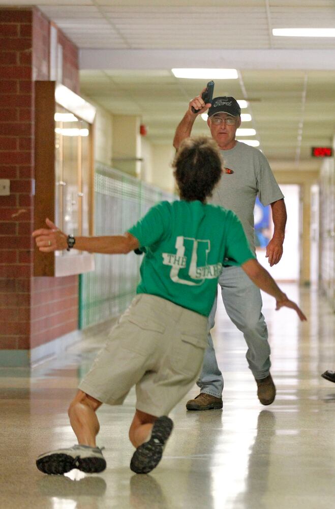 Mock School Shooter Training at Northmont