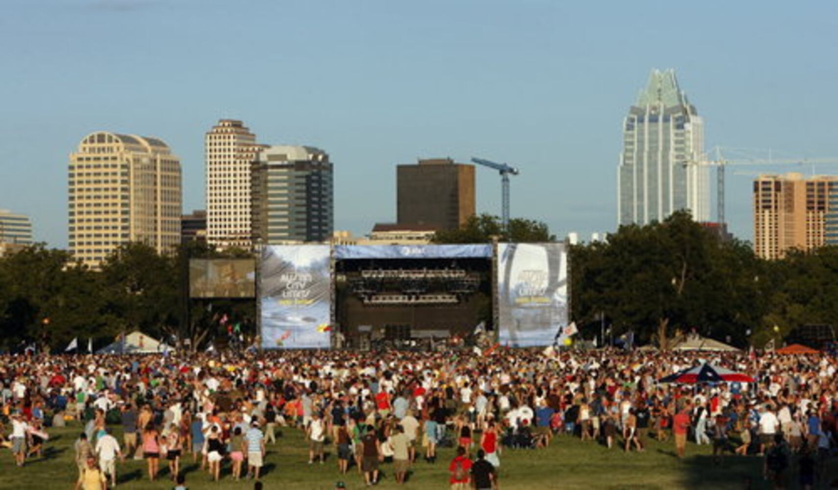 Austin's changing skyline during ACL