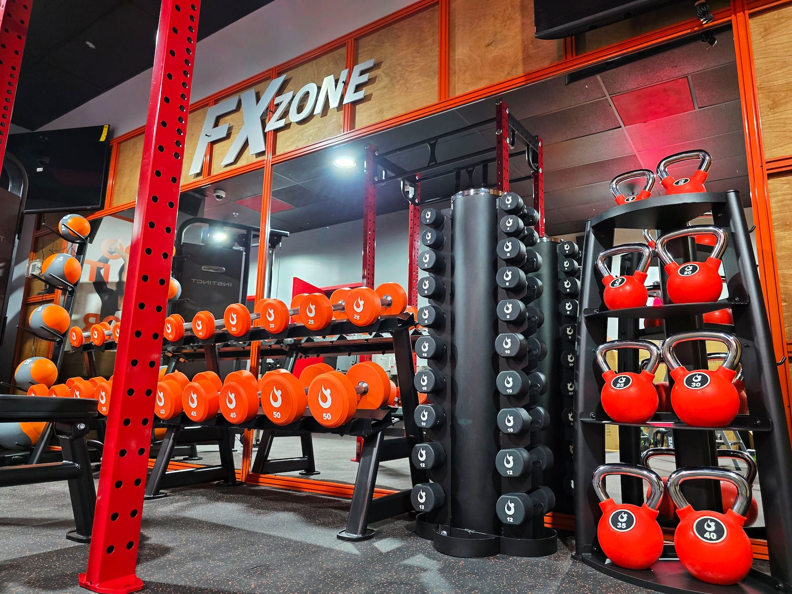Hotworx fitness studio opening on Princeton Glendale Road in West Chester Township. Hotworx features infrared saunas with built in screens for fitness classes for yoga, pliates, cycling, rowing and more. NICK GRAHAM/STAFF
