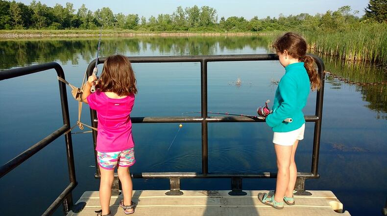 Fishing is something the entire family can enjoy together. CONTRIBUTED