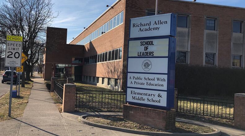 The Richard Allen Academy school building at 184 Salem Ave.