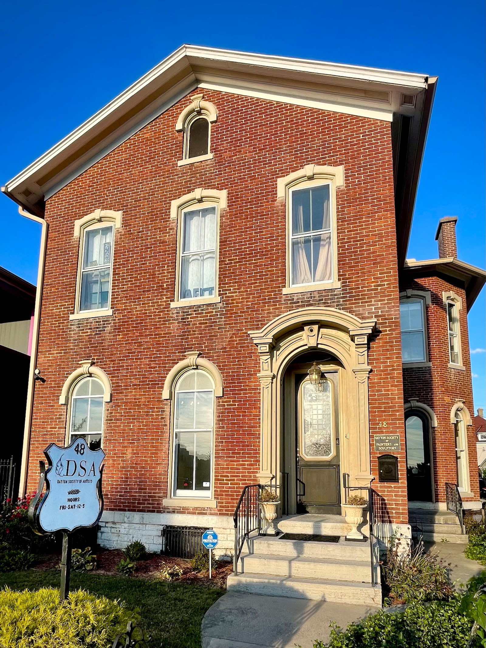 The home of the Dayton Society of Artists at 48 High St. in Dayton. CONTRIBUTED