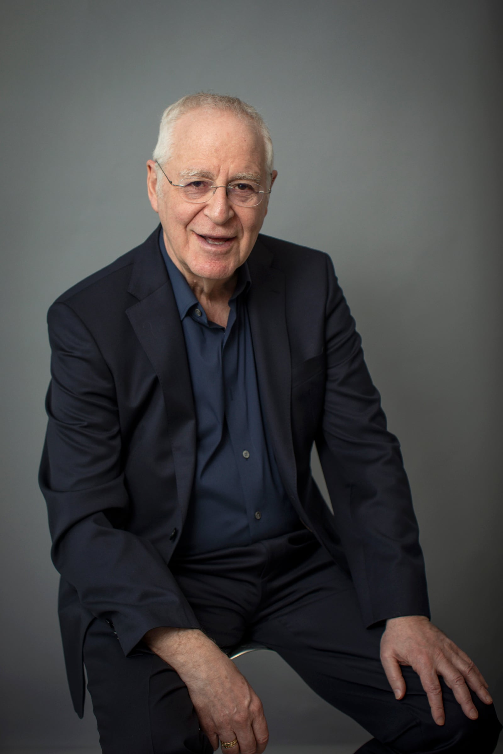 Author Ron Chernow poses for a portrait on Thursday, May 8, 2025, in New York. (Photo by Andy Kropa/Invision/AP)