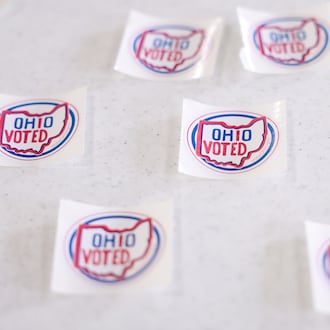 Voting was underway at Redman's Picnic Grounds in Troy on Tuesday, Nov. 4, 2025. BRYANT BILLING / STAFF