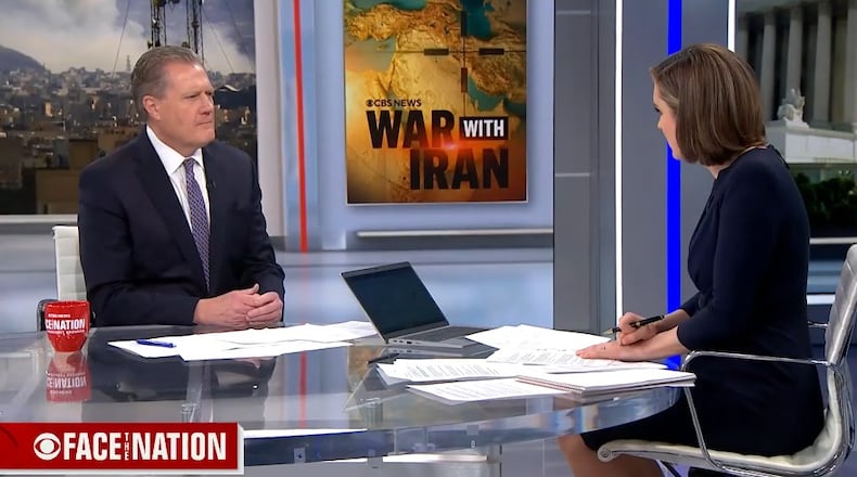Ohio Rep. Mike Turner appeared on Face the Nation Sunday, March 1, to talk about the recent strikes in Iran. CONTRIBUTED