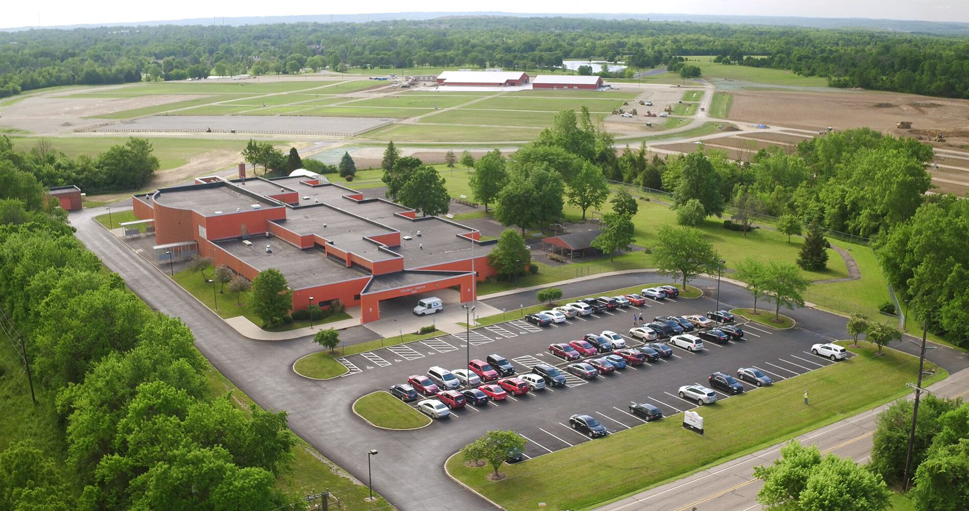 Aerial View: New Montgomery County Fairgrounds