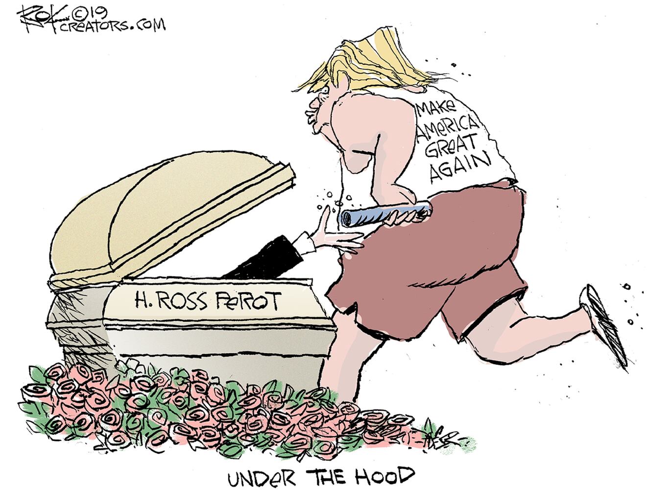 Week in cartoons: U.S. women’s soccer, Ross Perot and more