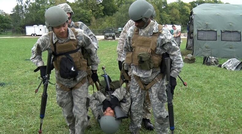 A wide range of technologies, including Ohio-based Hyprum’s Tactical Mobility System (pictured) were integrated into training missions or demonstrated at Operation Tech Warrior in late September. (Courtesy photo)