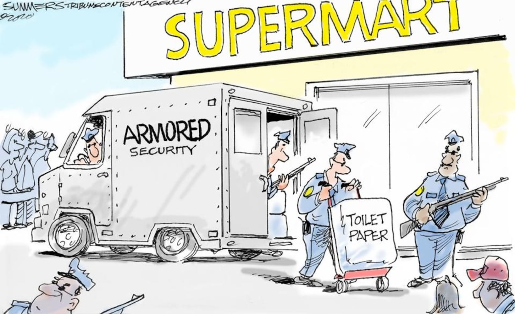 Week in cartoons: Surgical mask shortage, the economy and more