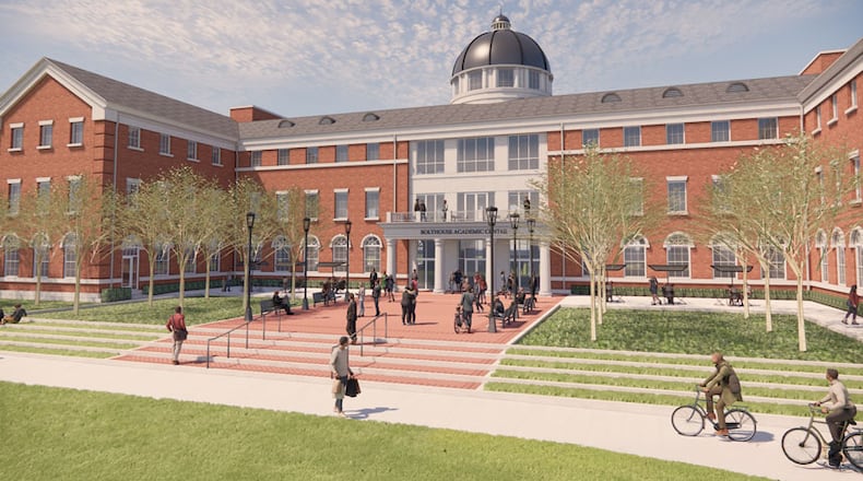 Cedarville University is building a $35 million academic center on their campus. CONTRIBUTED.