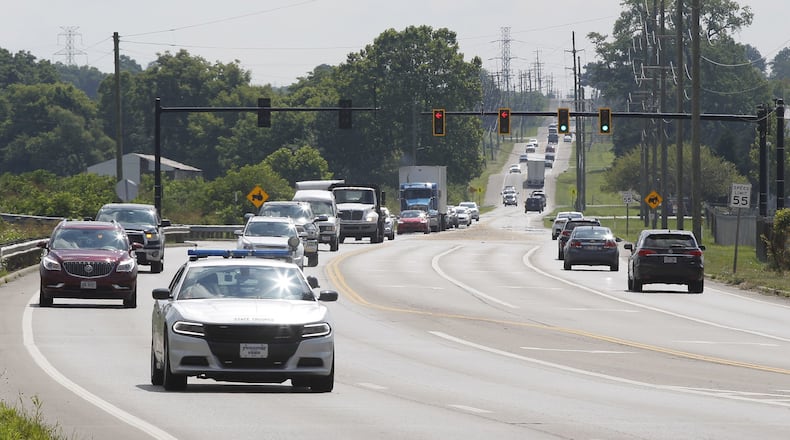 Warren County has committed to putting up $12 million for widening the 2.5 mile stretch of Ohio 63, from the Miami Gaming racino to Ohio 741. TY GREENLEES / STAFF