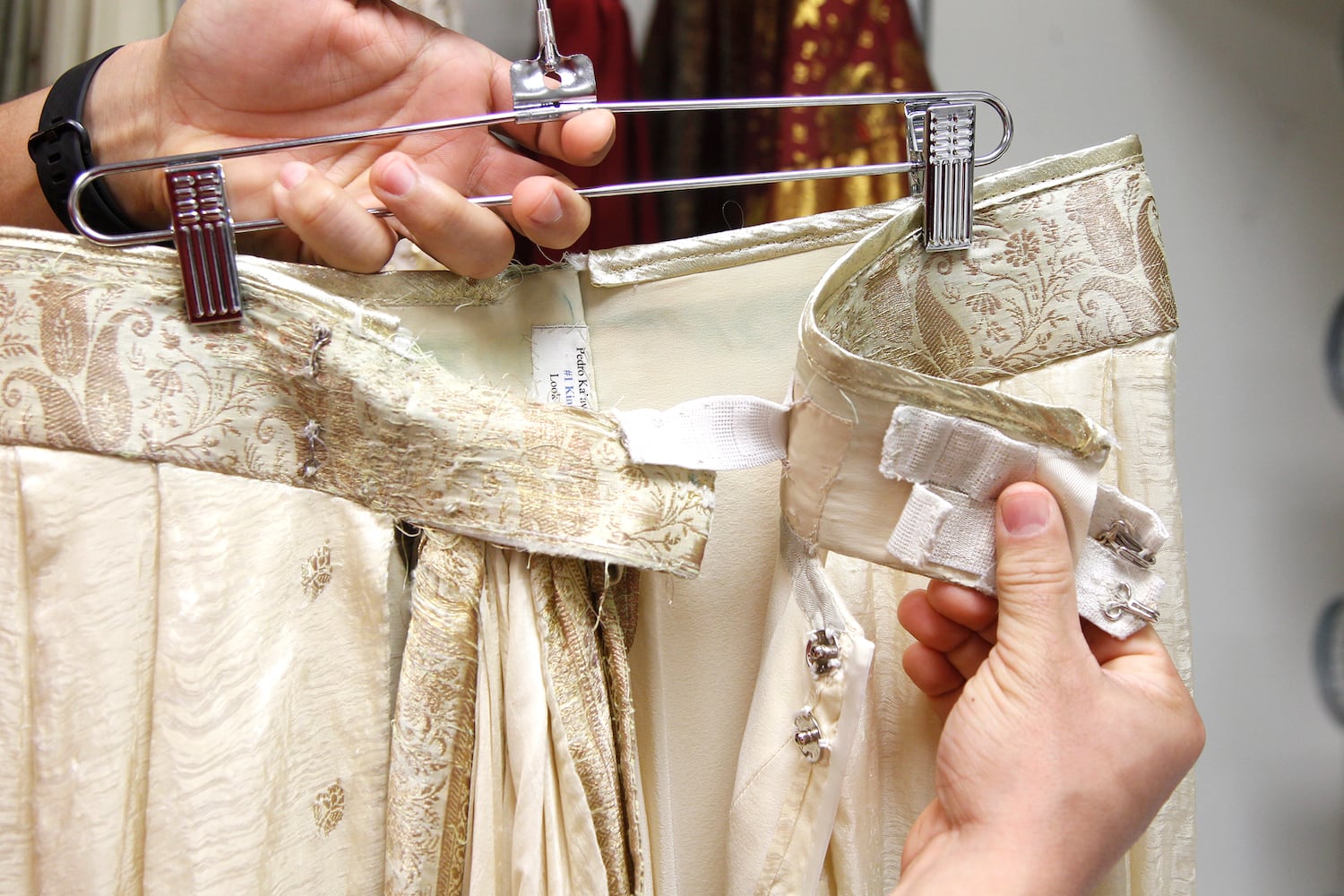 "King and I" dressing rooms