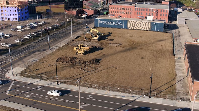 A new office building is planned for the Water Street District, further solidifying the area as one of the most thriving parts of the city. Woodard Development and Crawford Hoying, the developers of Water Street, plan to construct a two-story building at Monument Avenue and Webster Street, offering about 25,000 square feet of space. The project will create retail space and class A office space, which is in strong demand in the area, said Jason Woodard, principal of Woodard Development. TY GREENLEES / STAFF