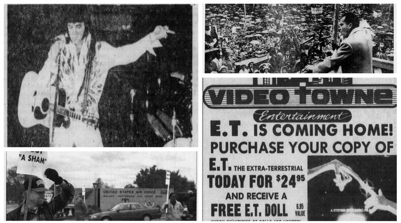 Dayton history headlines for the week of Oct. 22 - Oct. 28. DAYTON DAILY NEWS ARCHIVES