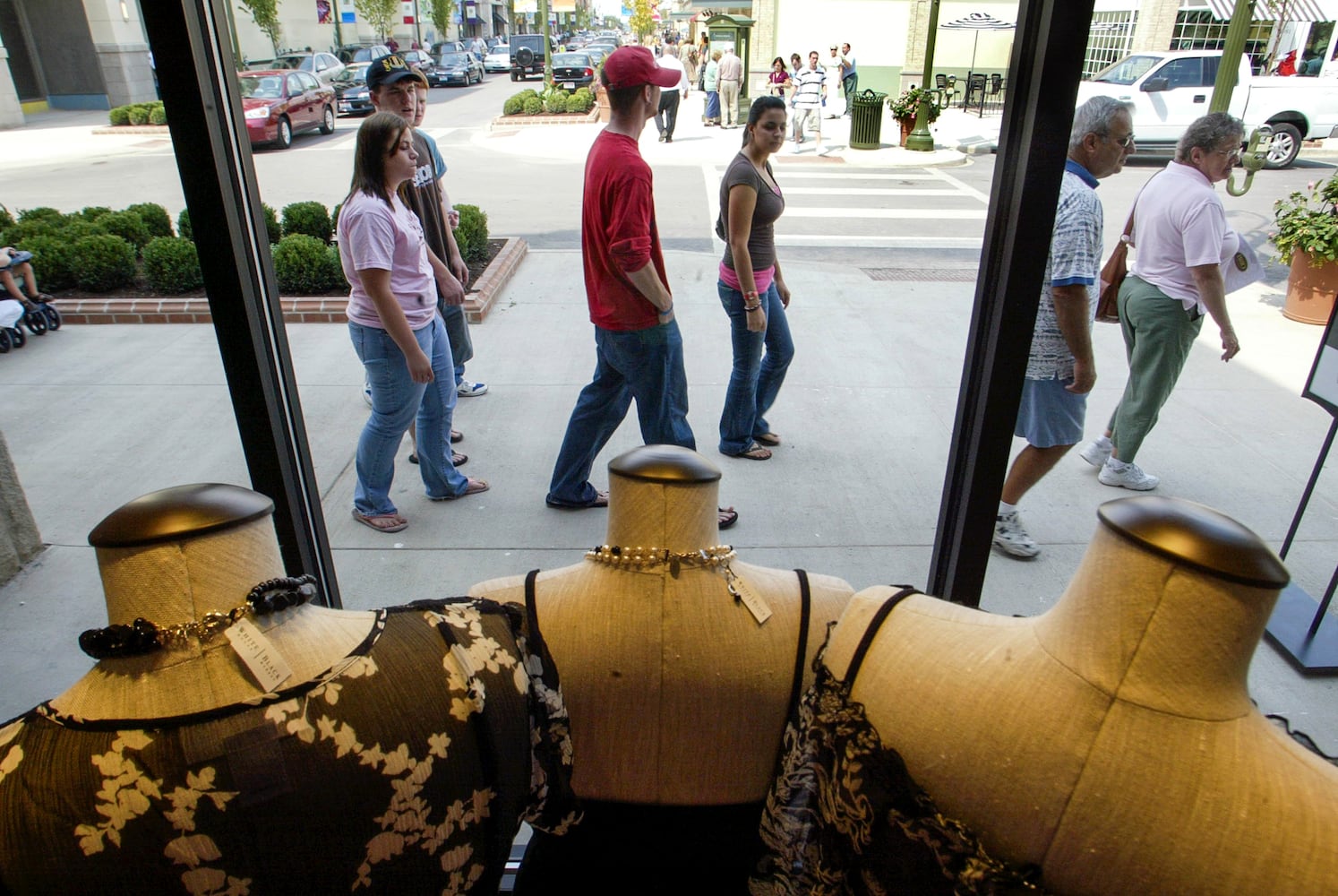 Greene Town Center opening 2006 Beavercreek