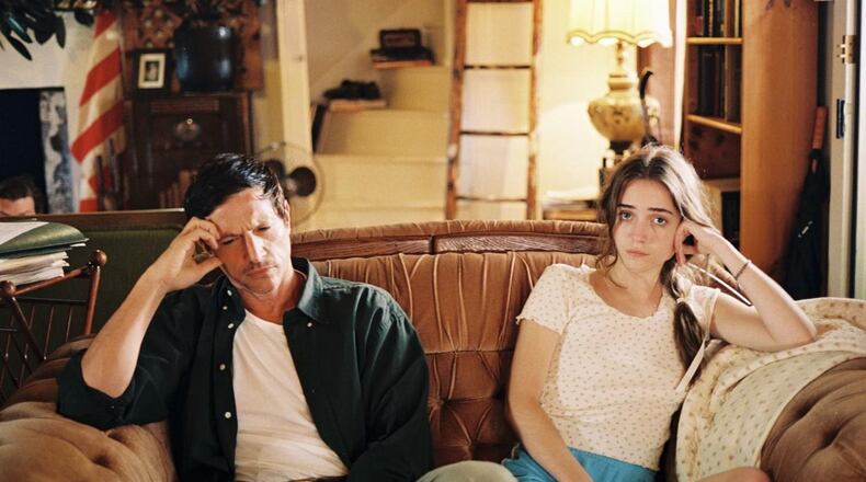 Simon Rex (Lawrence) and Talia Ryder (Lillian) in "The Sweet East." CONTRIBUTED