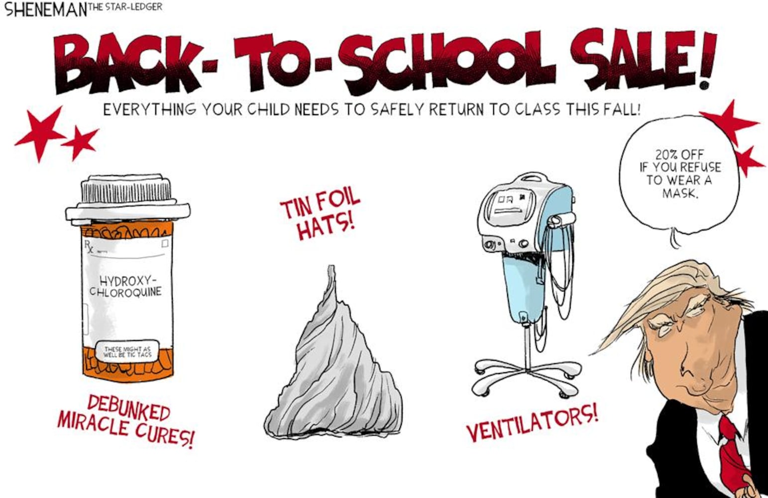 Week in cartoons: Mount Rushmore, back to school and more