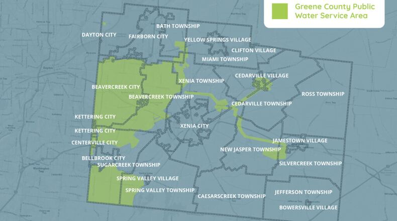 Greene County Well Network Optimization project area. CONTRIBUTED