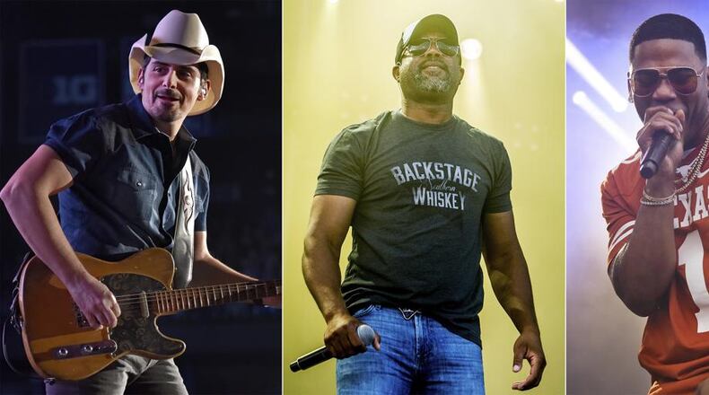 "Live From the Drive-In," a drive-in concert series headlined by Country music star Brad Paisley will take place over three days in three cities. CONTRIBUTED