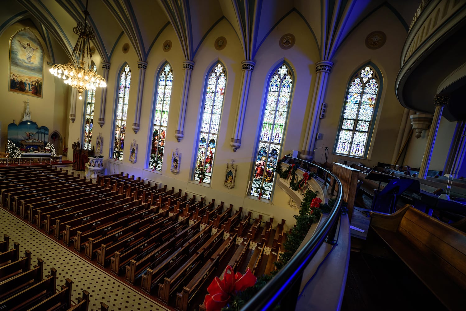PHOTOS: See the oldest Catholic parish in Dayton decorated for Christmas