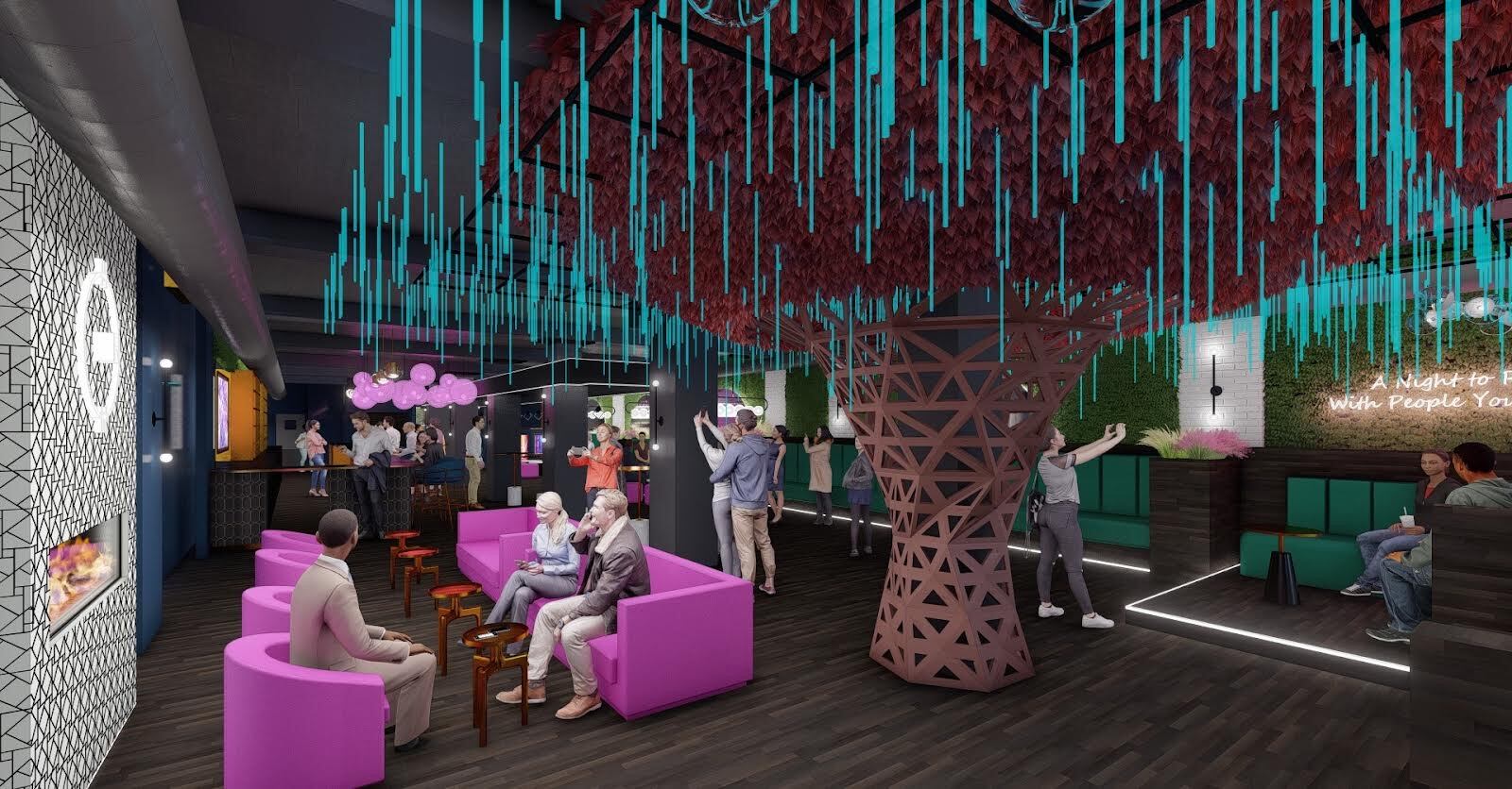 Renderings of the inside of the Reserve on Third at 452 E. Third St. in the Cannery Lofts building. CORNELIUS FROLIK / STAFF