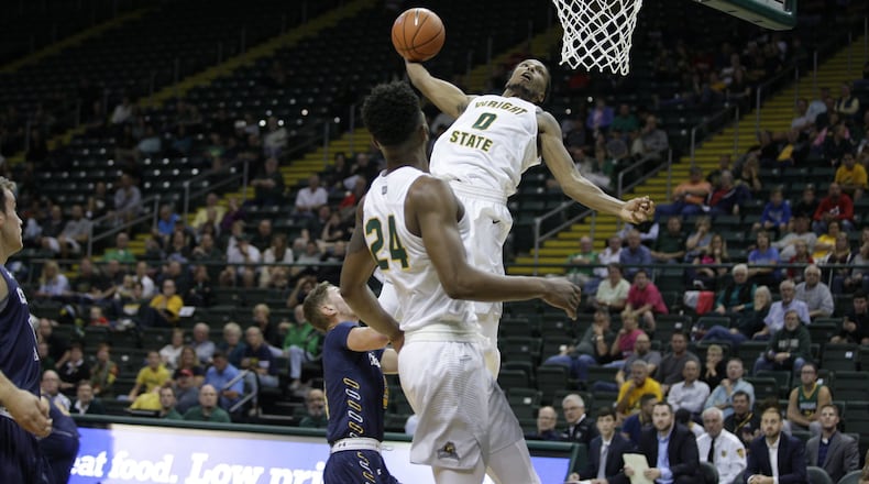 Former Wright State forward Steven Davis soon will be dunking for a team in Hungary. TIM ZECHAR/CONTRIBUTED