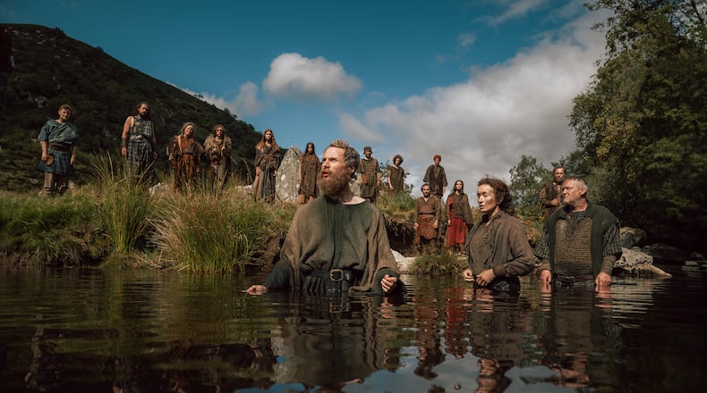 This image shows a still from the series "Martin Scorsese Presents: The Saints." (Fox Nation via AP)