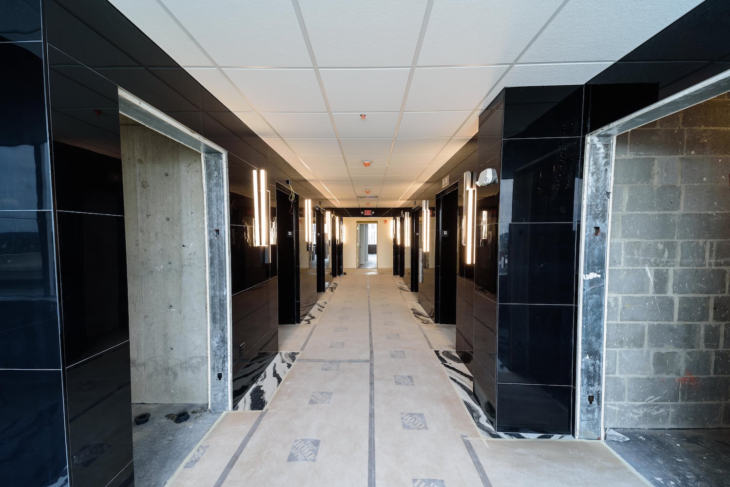 PHOTOS: Construction progress at The Deneau Tower in downtown Dayton