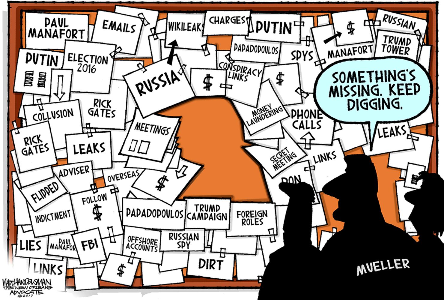 Week in cartoons: Guns, Russia, Trump and more