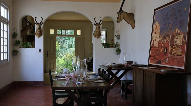 Inside Ernest Hemingway’s home at Finca Vigia in San Francisco de Paula, near Havana, Cuba, on May 5, 2015. (Brian van der Brug/Los Angeles Times/TNS)