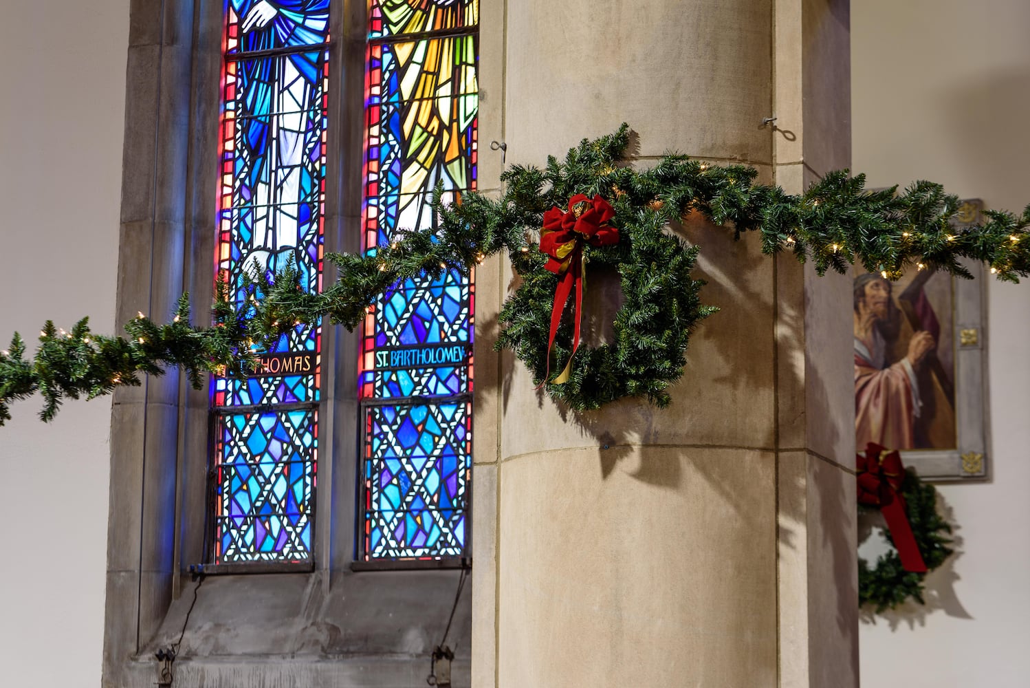 PHOTOS: A look inside St. Anthony of Padua Catholic Church decorated for Christmas