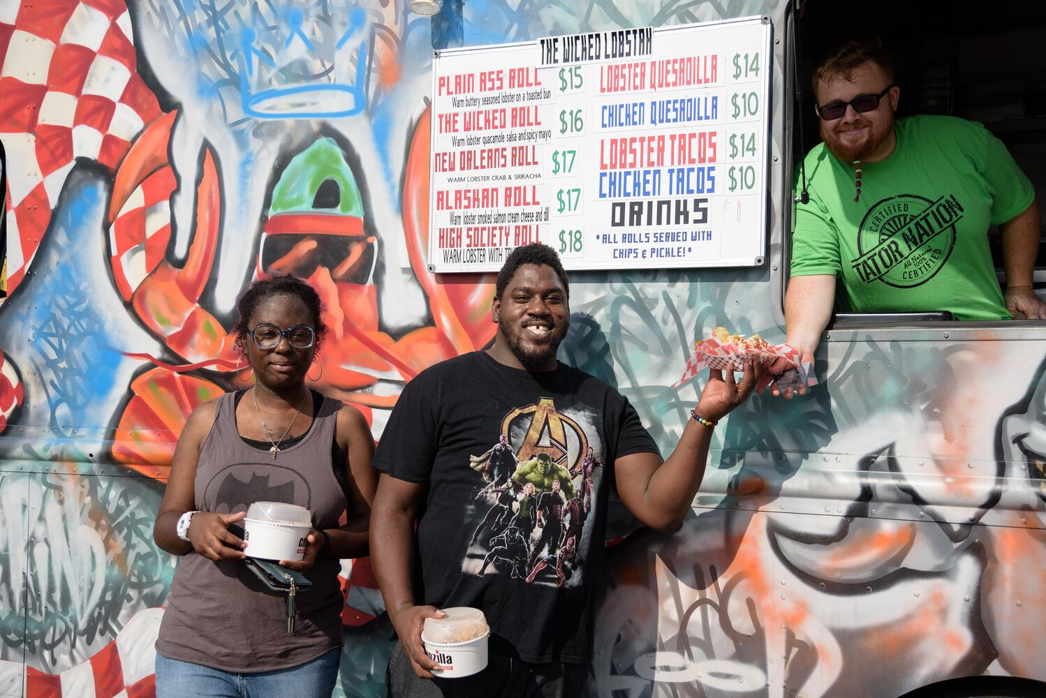 PHOTOS: Did we spot you at the Yellow Cab food truck rally?