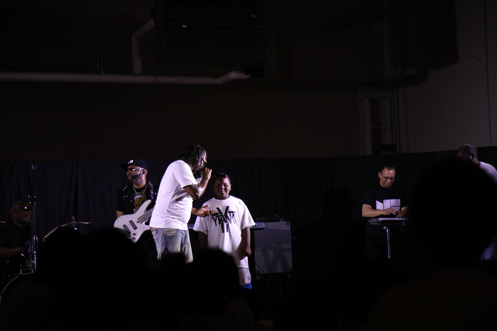 Rapper Darrell Thomas, aka yTank, performed for the City Day Community School in Dayton on May 16. The event, dubbed Loyalty & Love and organized by Loyal T Entertainment, was to engage with the youth to create an uplifting and positive experience, to express encouragement for creative voices through the power of music. Photo credit: Brandon Berry