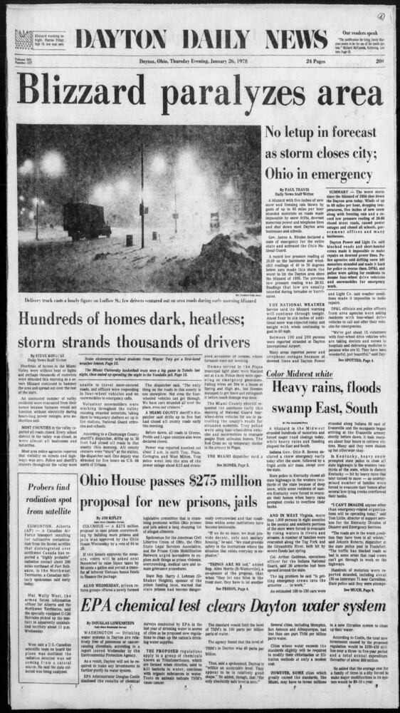 PHOTOS: Historic Dayton Daily News front pages