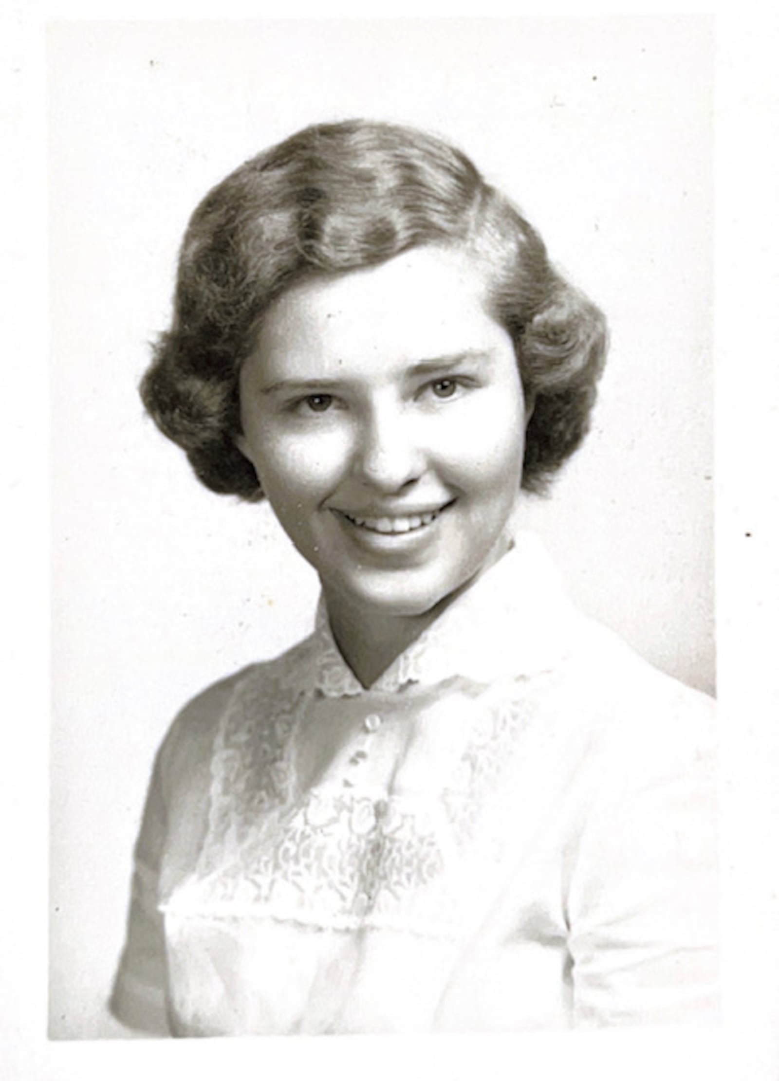 Frances Hollister in high school.
Submitted photo.