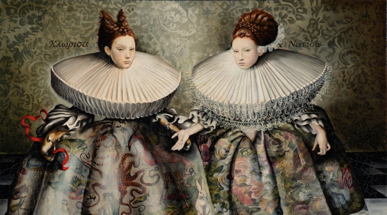 Margo Selski's Mirrored Friendship is featured in the "Mirror, Mirror'' exhibit at the Springfield Museum of Art.  The exhibit showcases the roles of women in society. CONTRIBUTED