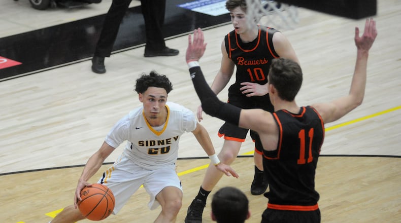 Andre Gordon of Sidney High School. MARC PENDLETON / STAFF