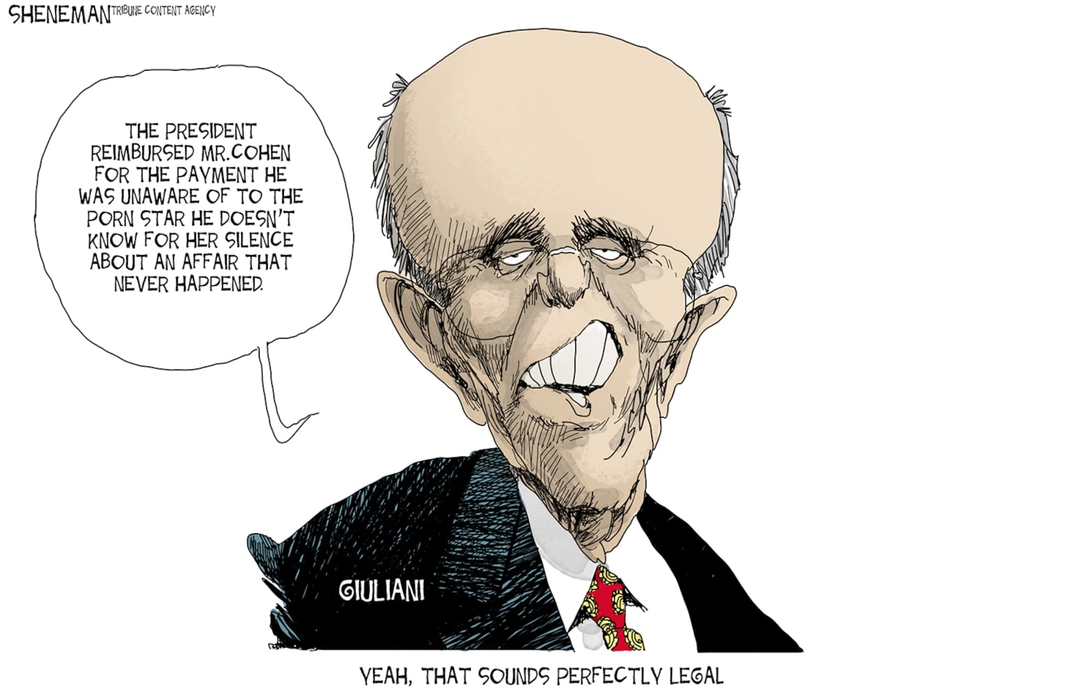 Week in cartoons: The Iran deal, Rudy Giuliani and more