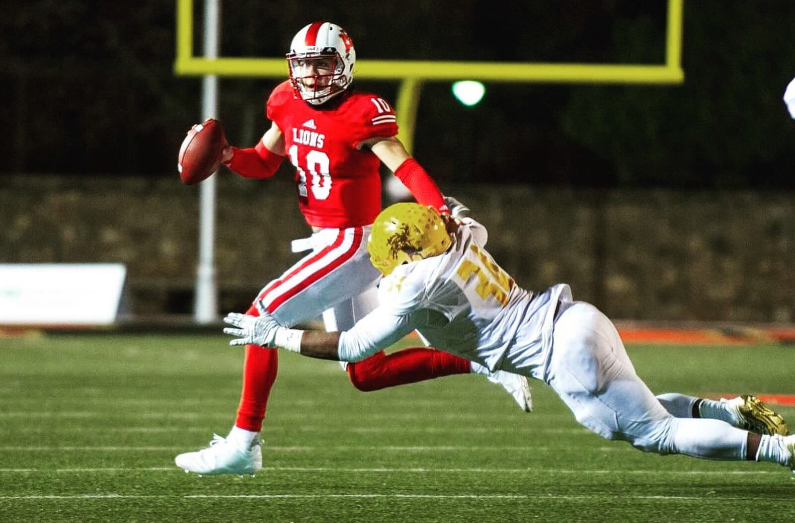 Wayne High School graduate Messiah deWeaver led unbeaten East Mississippi Community College (Last Chance U) to the 2018 NJCAA national championship. EMCC PHOTO