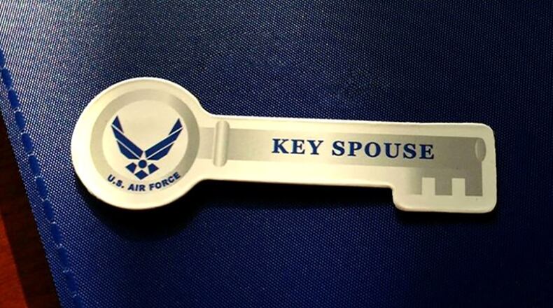 The Key Spouse Program plays an integral role in Air Force Materiel Command by tying together families, civilian employees and Airmen to enhance the readiness and resiliency of the Air Force. CONTRIBUTED GRAPHIC