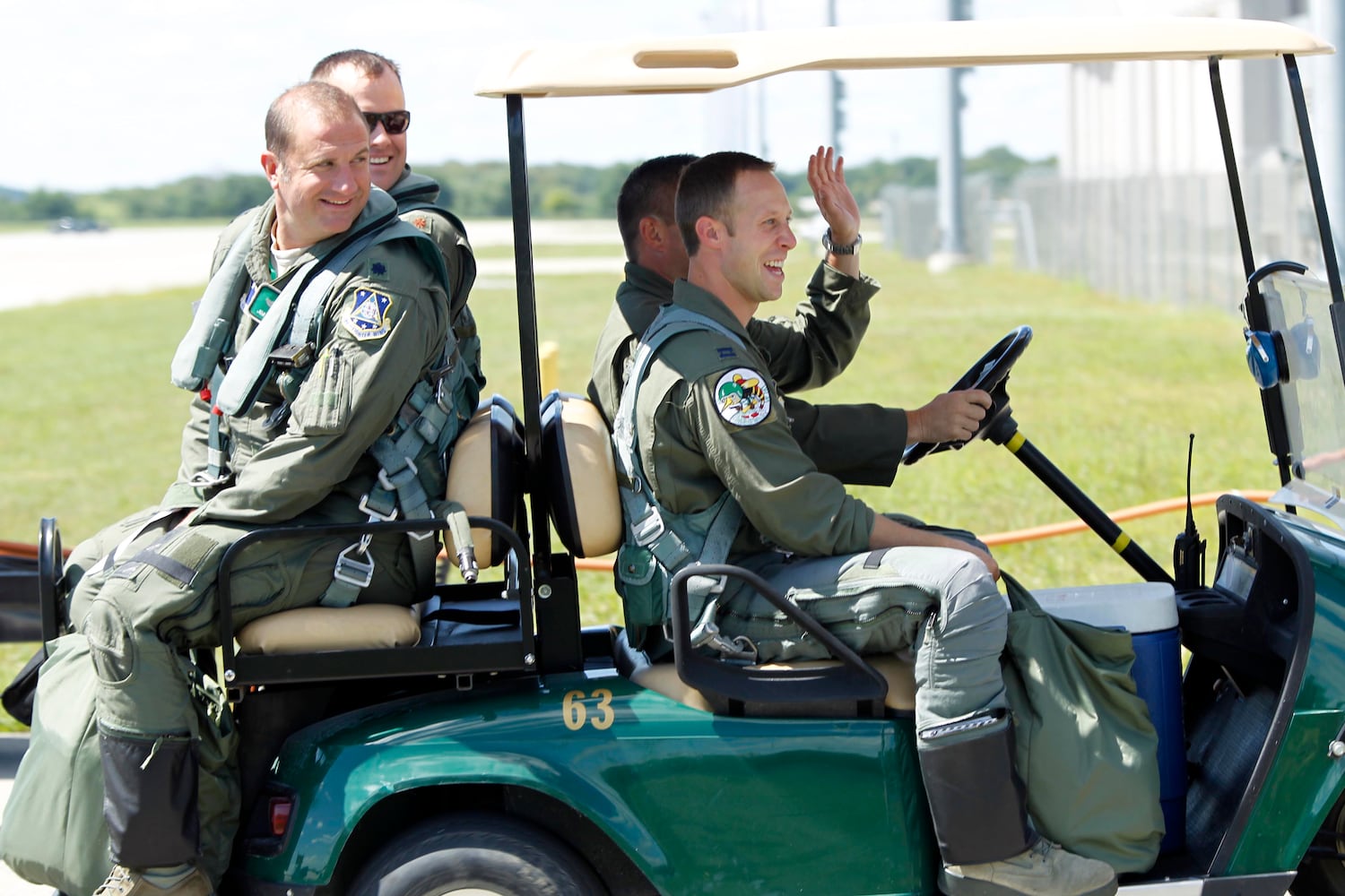 Fighter Jets Return to Wright-Patt