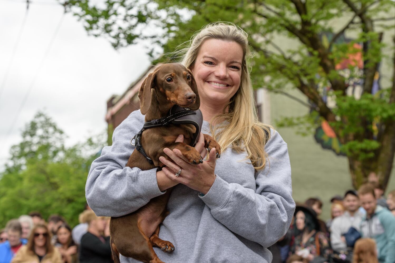 PHOTOS: Did we spot you at the Derby Day Wiener Dog Race in The Oregon District?