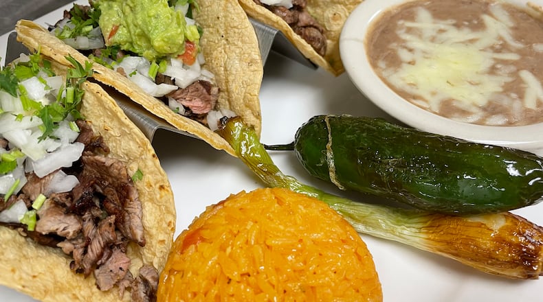 Sonora Grill Seafood Steak Bar & Grill is located at 5438 Burkhardt Road in Riverside. NATALIE JONES/STAFF