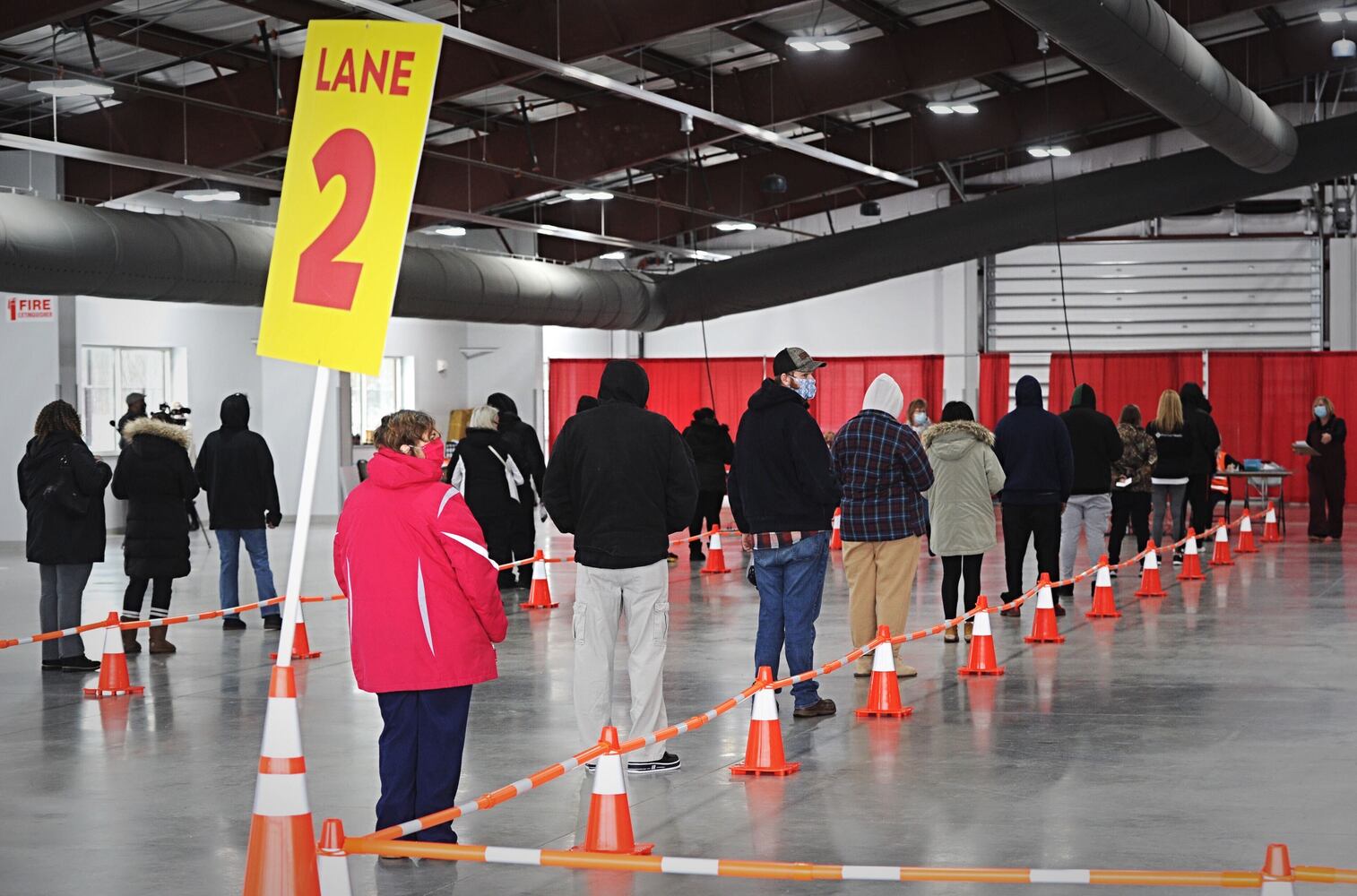 PHOTOS: COVID-19 testing at Montgomery County Fairgrounds