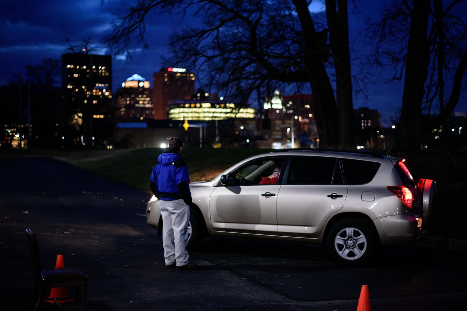 PHOTOS: Temple Israel's Hanukkah Drive-Thru Experience