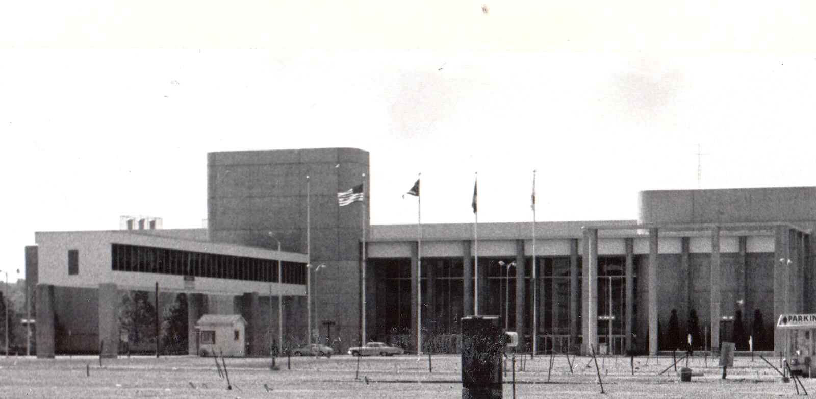 The new Dayton Convention and Exhibition Center opened in 1973. This photo was taken before a hotel was built across the street. DAYTON DAILY NEWS ARCHIVE