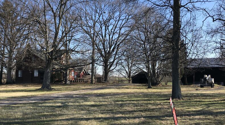 Warren County commissioners cleared the first hurdle for a plan to develop a wedding center on this property, just north of Lebanon High School in Turtlecreek Twp. STAFF/LAWRENCE BUDD