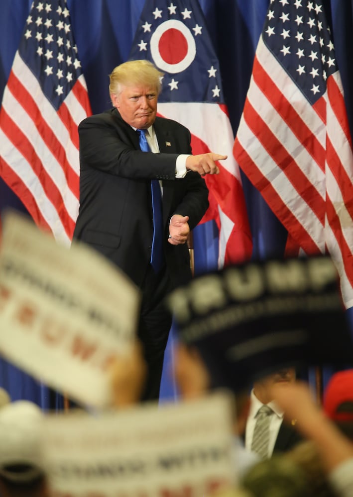 PHOTOS President Trump's past visits to the region.